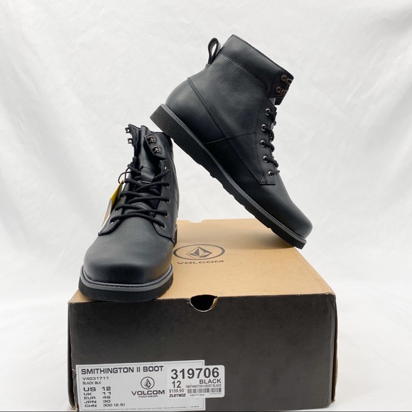 Volcom Smithington II Boots Black Leather - Picture 5 of 8